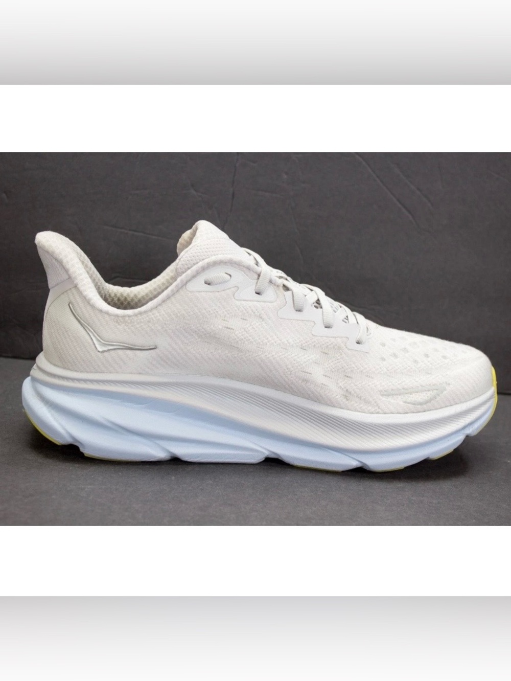 Hoka One One Clifton 9 Womens Size US 10 Nimbus Cloud Ice Water Sneakers Lace Up - Picture 3 of 13